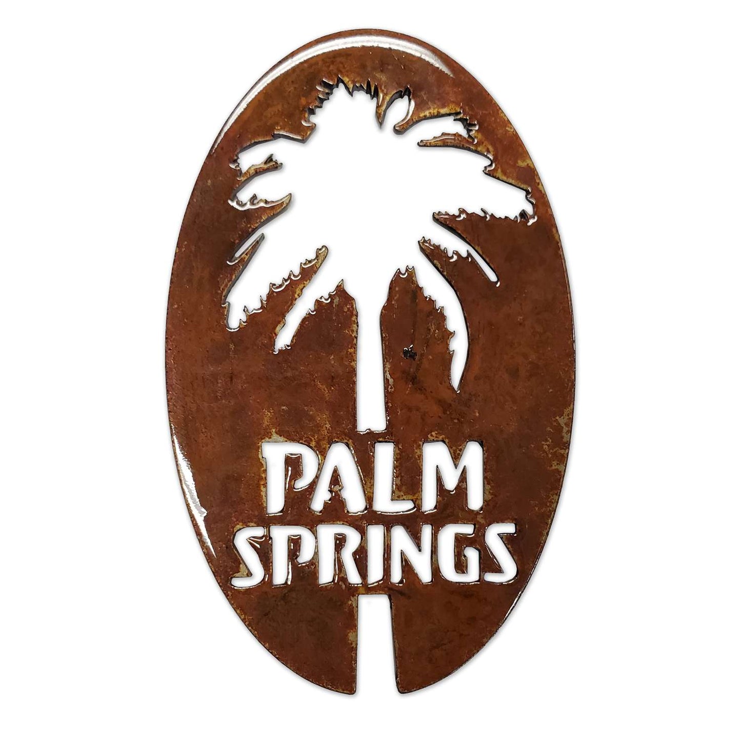 Paradise Clay PAR677 Palm Springs w/Palm Oval MAGNET