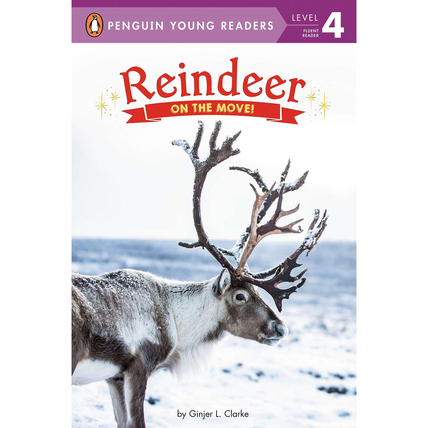 Paradise Clay PGN384 Reindeer: On the Move! (Penguin Young Readers, Level 4) - Book