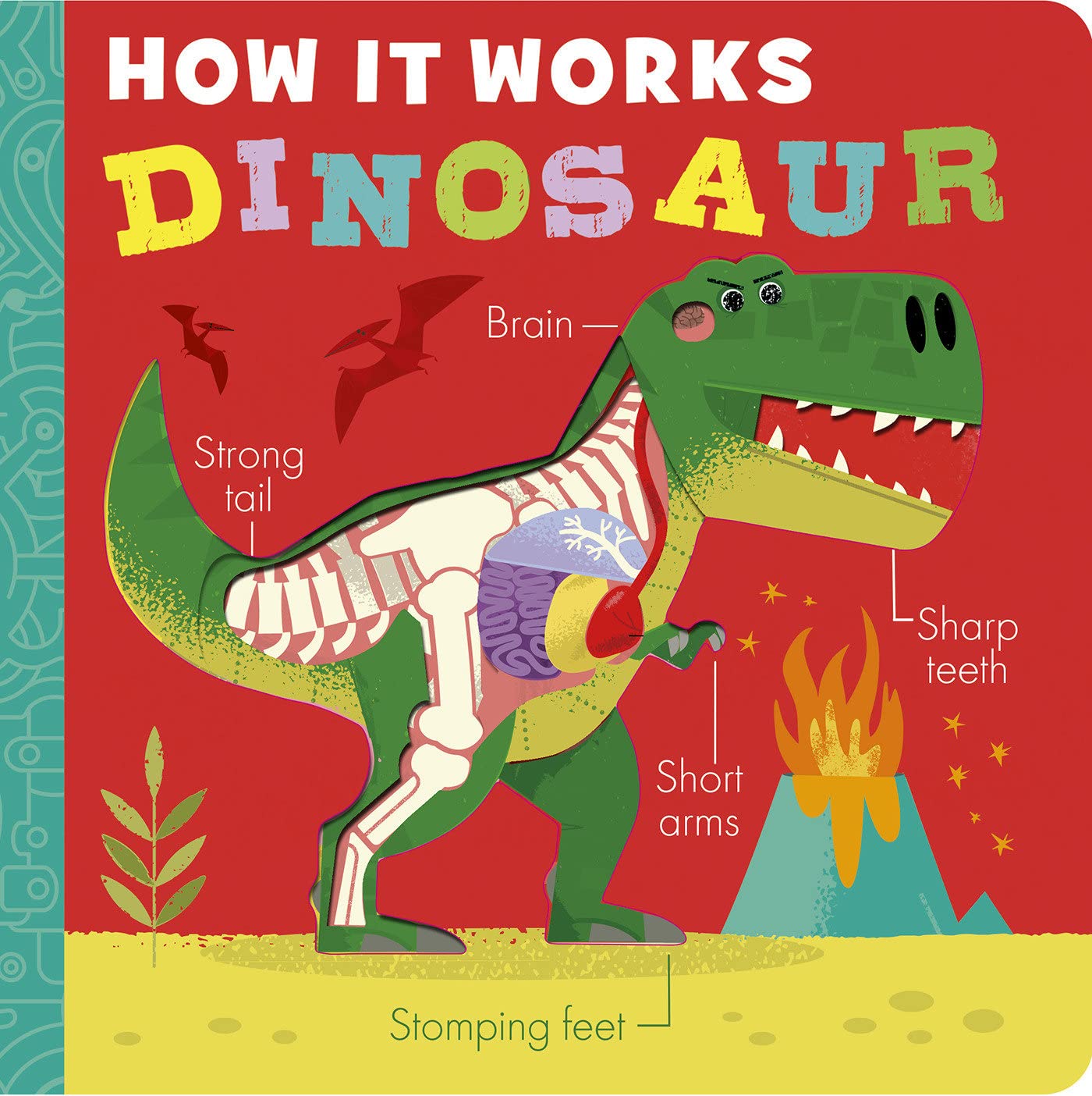 Paradise Clay PGN393 How It Works: Dinosaur - Book