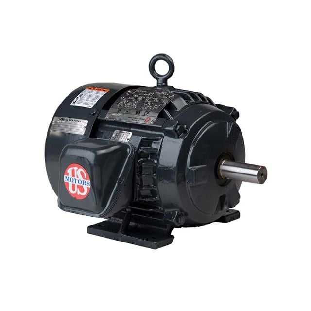 U.S. Motors FS15 JDE,25 HP,8P,365U 60,460 V 25 HP, 885 RPM, A25P4C, 460 V, 60 HZ, 365U