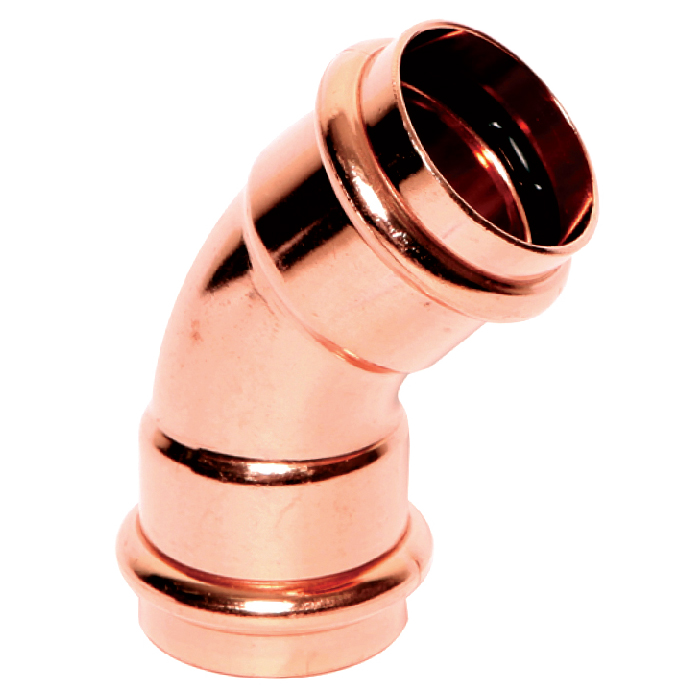 Legend Valves 450-026P 1-1/4" LegendPress Copper 45° Elbow