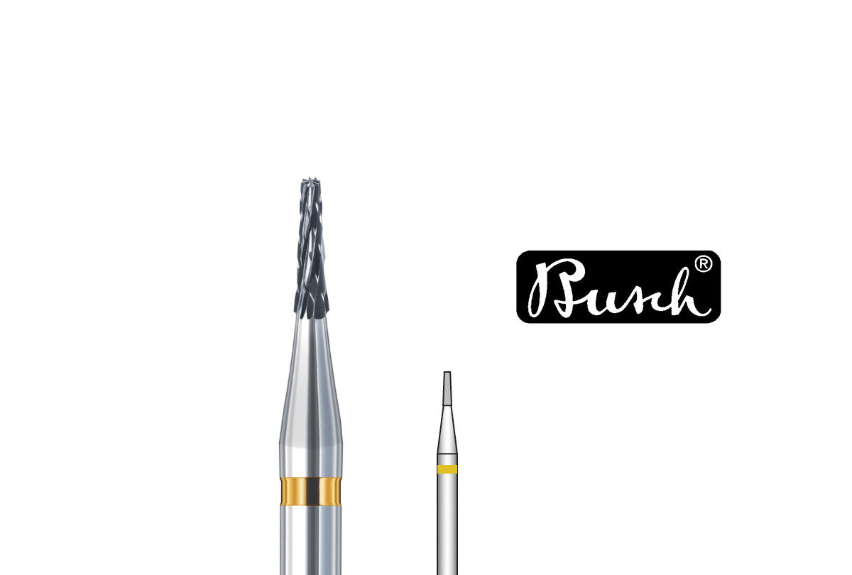 Grobet USA® 18.805 Carbide Cone Burs, 010, EA
