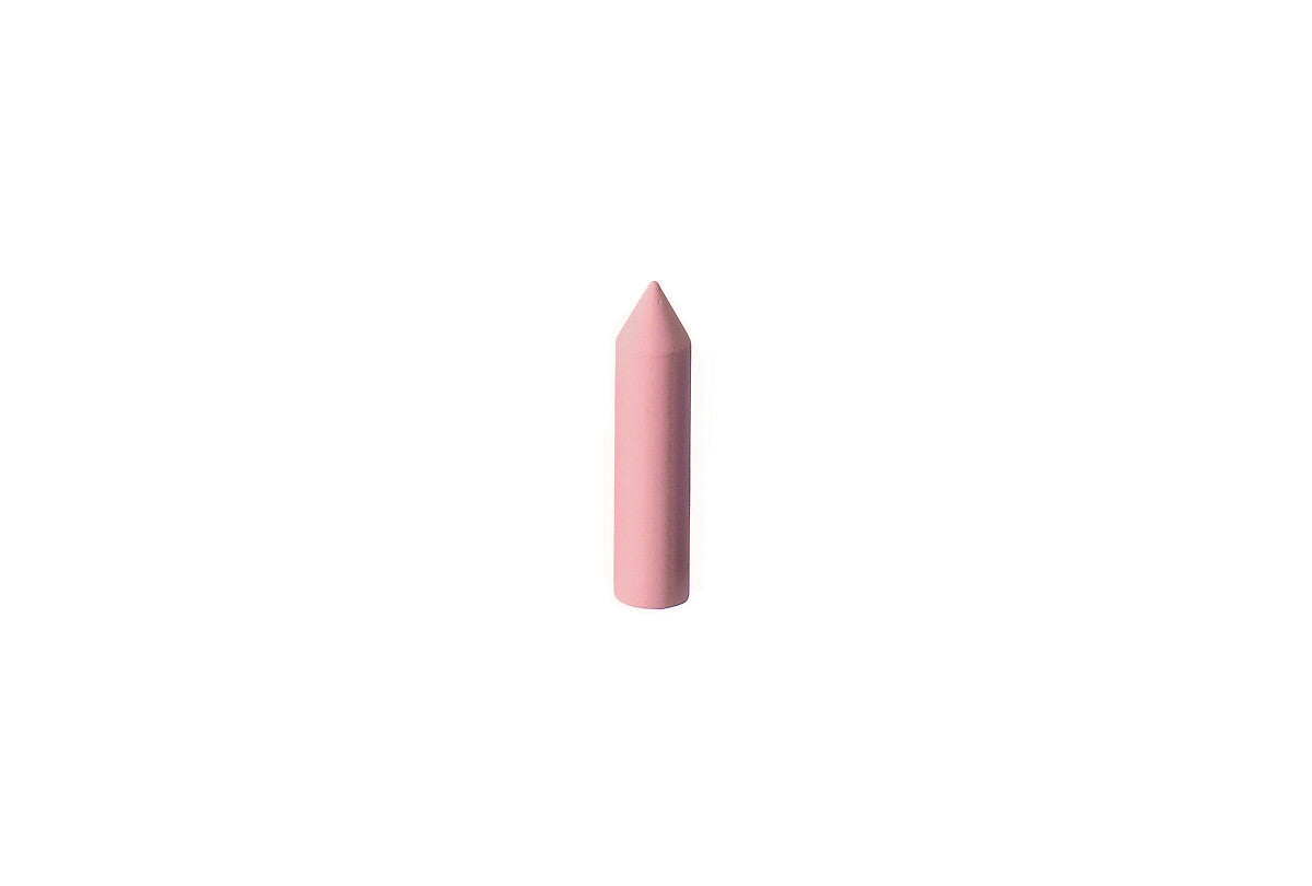 Grobet USA® 10.01385 Silicone Bullet, 1″ X 1/4″, Pink, 120 Grit, 1 DZ