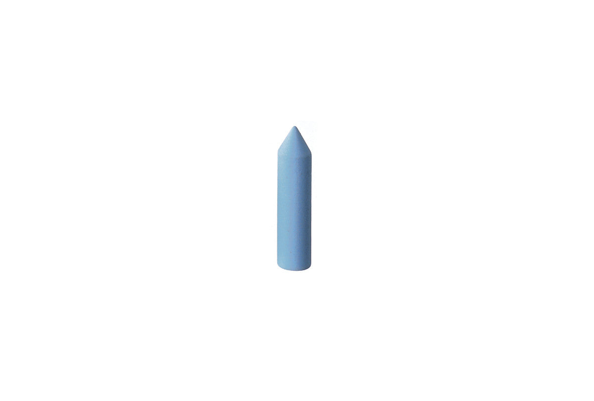 Grobet USA® 10.1363/C Silicone Bullet, 1″ X 1/4″, Blue, 800 Grit, Box Of 1, EA