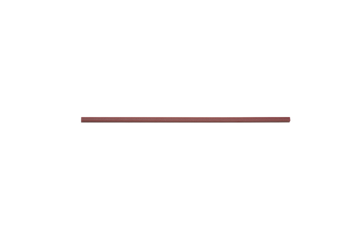 Grobet USA® 10.434 Ruby Midget Stone, Square, 4″ X .080″, EA