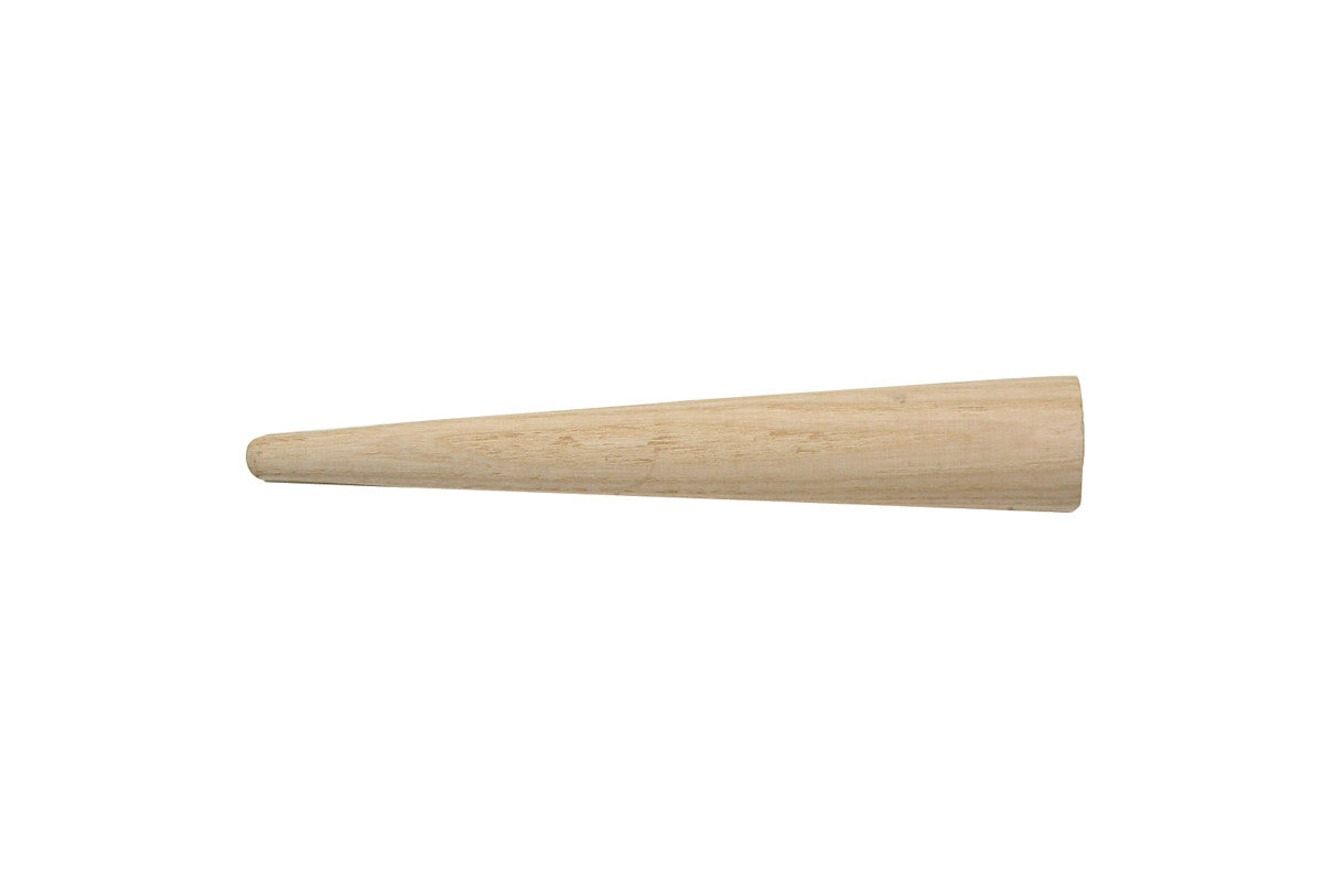 Grobet USA® 11.266 Tapered Wood Mandrel, 7″ Long, 1/4″ Arbor Hole, 1 DZ