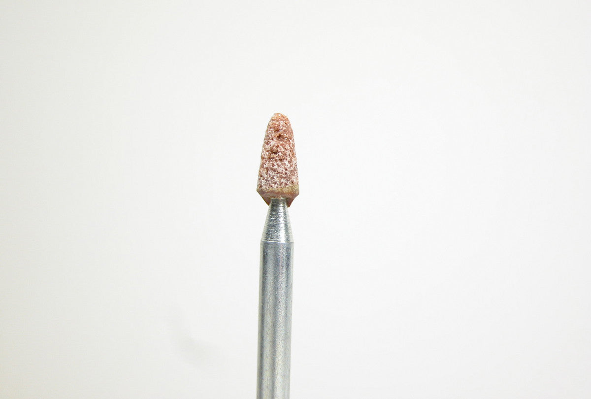 Grobet USA® 11.509 Ruby Mounted Point, .106″ To .065″ Diameter, .237″ HEAd Length, 3/32″ Shank, 1 DZ