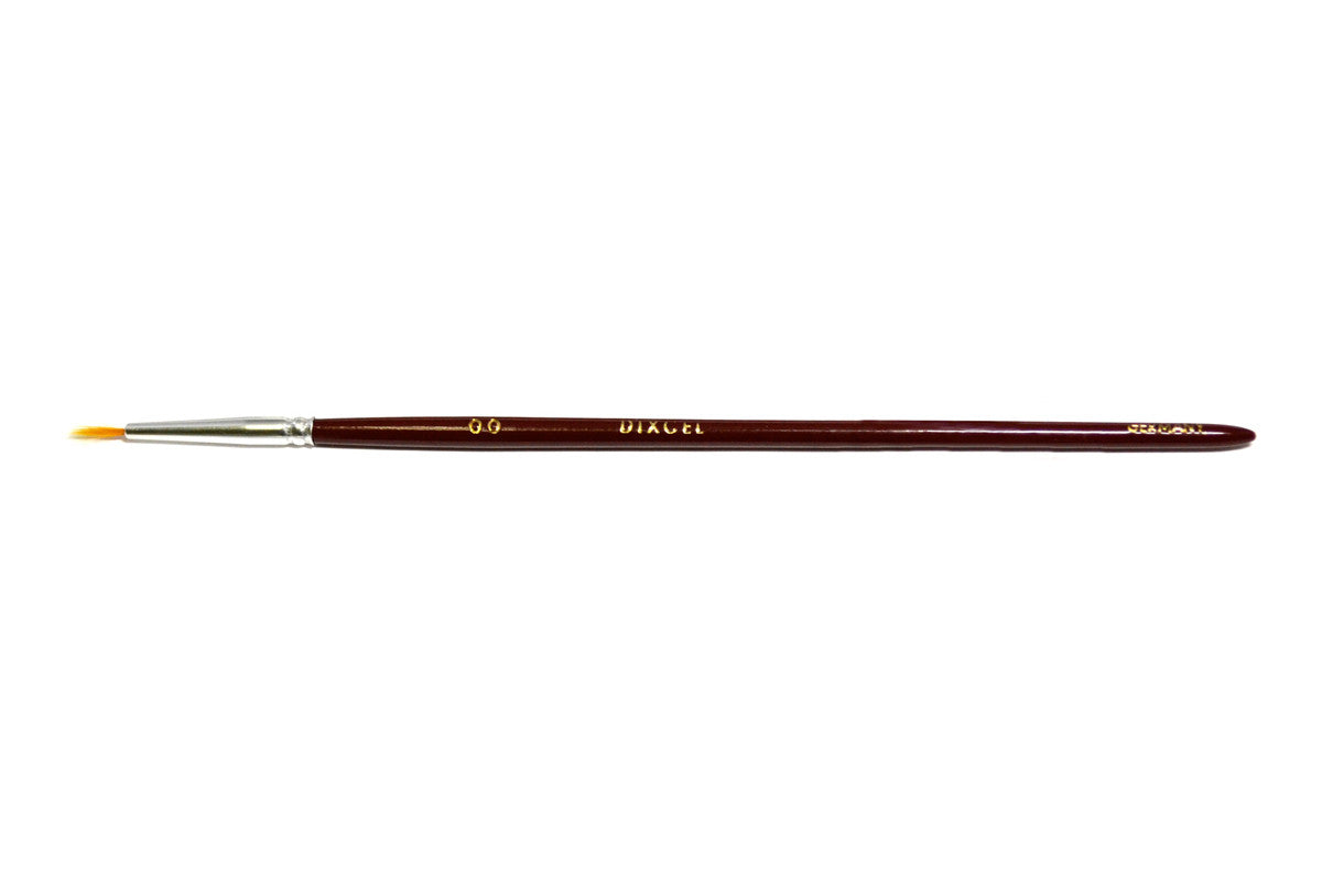 Grobet USA® 16.271 Dixcel® Synthetic Red Sable Brush #00, EA