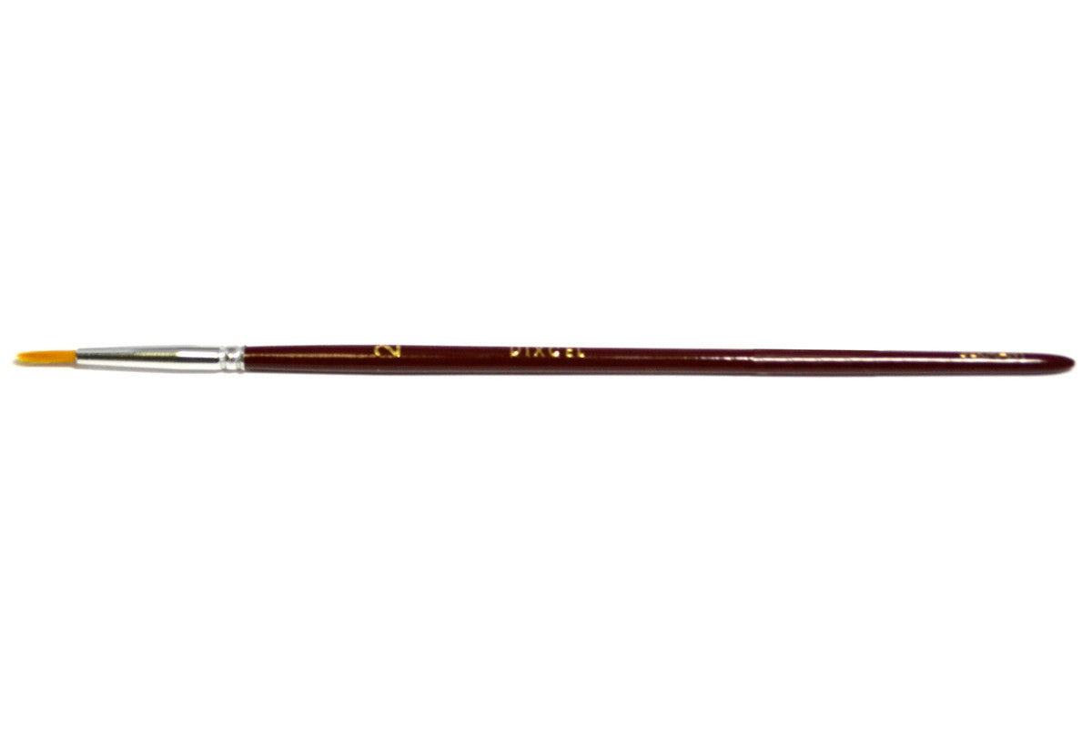 Grobet USA® 16.272 Dixcel® Synthetic Red Sable Brush #0, EA
