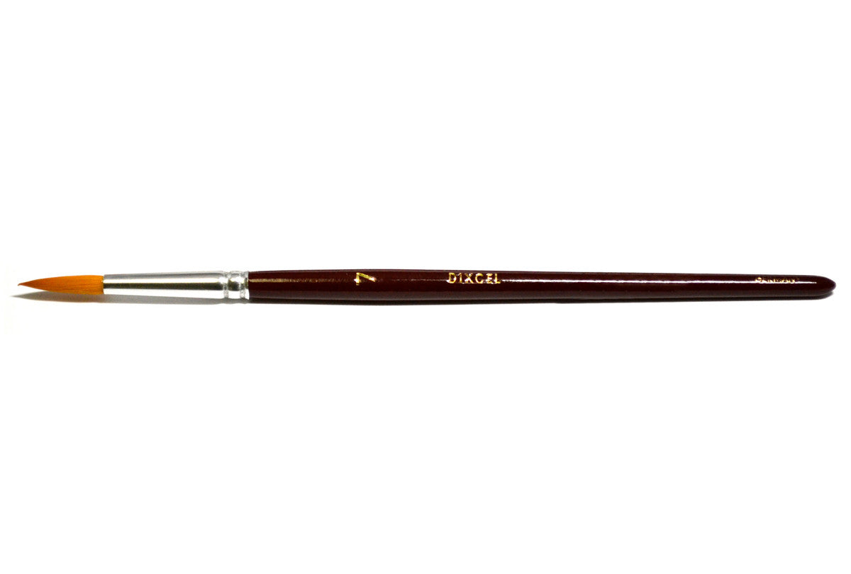 Grobet USA® 16.279 Dixcel® Synthetic Red Sable Brush #7, EA