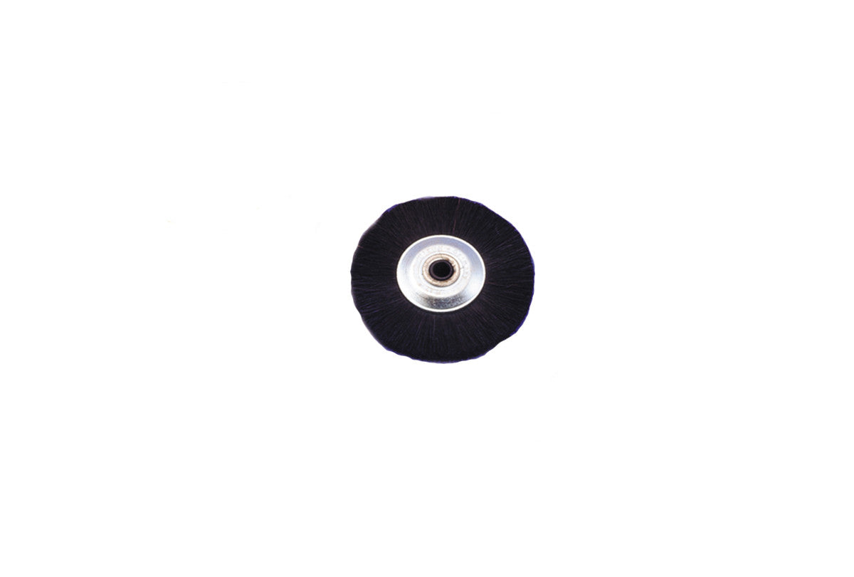 Grobet USA® 16.401 Black Bristle Brush, 3-1/2″ Diameter, EA