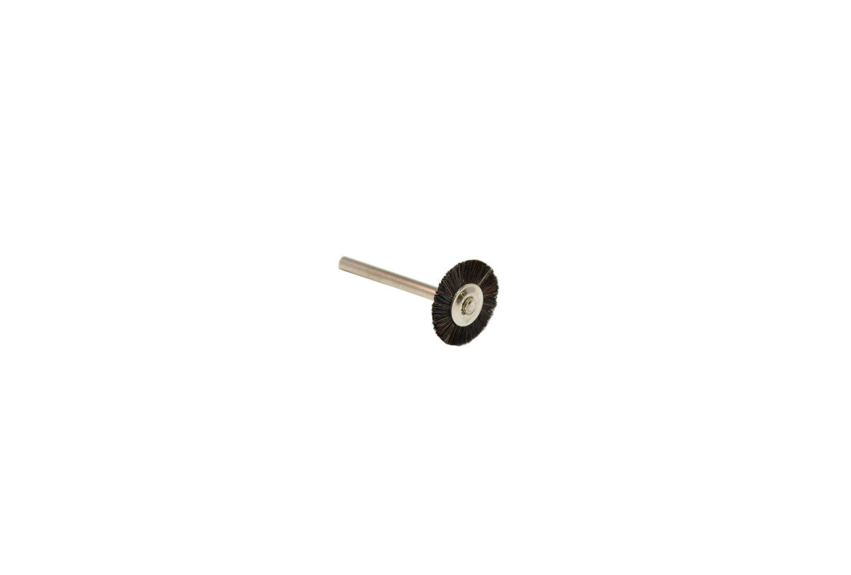Grobet USA® 16.615 Stiff Bristle Wheel Brush, 3/4″ Diameter 1/8″ Shank, 1 DZ