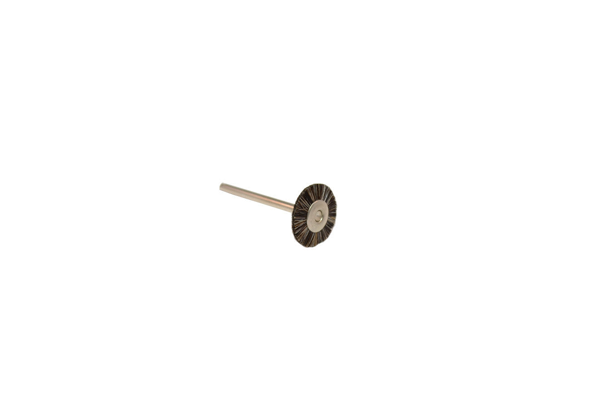 Grobet USA® 16.616 Soft Bristle Wheel Brush, 3/4″ Diameter 1/8″ Shank, 1 DZ
