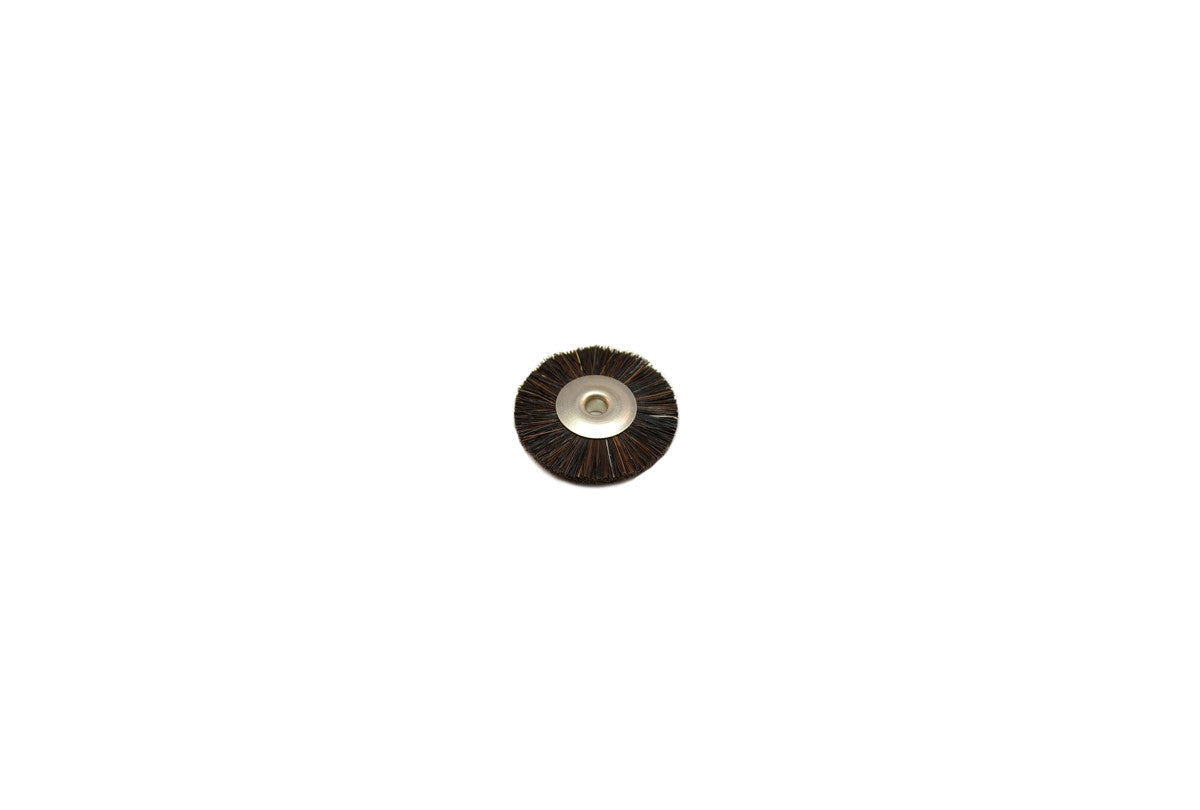 Grobet USA® 16.673 Stiff Bristle Wheel Brush, 1″ Diameter 1/8″ Arbor Hole, 1 DZ