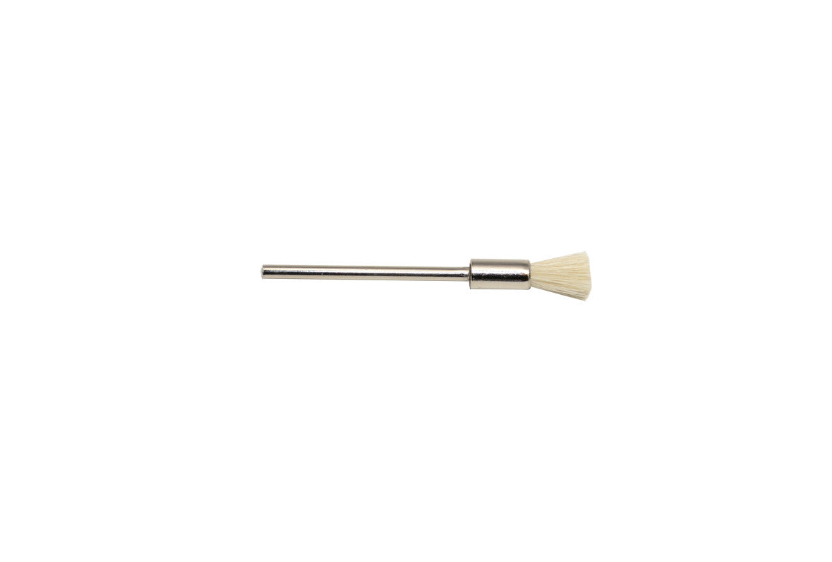 Grobet USA® 16.707 Soft Bristle End Brush, 3/8″ Trim, 3/16″ Diameter 3/32″ Shank, 1 DZ