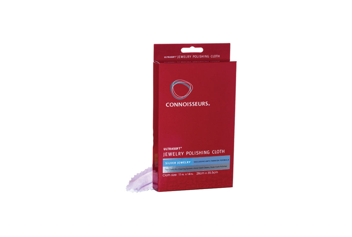 Grobet USA® 17.0271 Ultra-Soft Connoisseurs Silver Polishing Cloth, EA