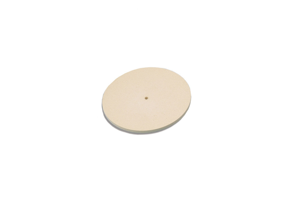Grobet USA® 17.291 Felt Lap Wheel, Diamond Hard, 6″, EA