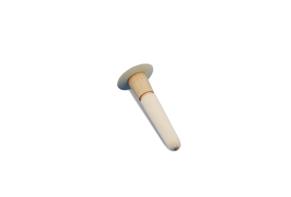 Grobet USA® 17.343 Combination Felt Ring And Knife Edge Wheel Buff, 4″, EA