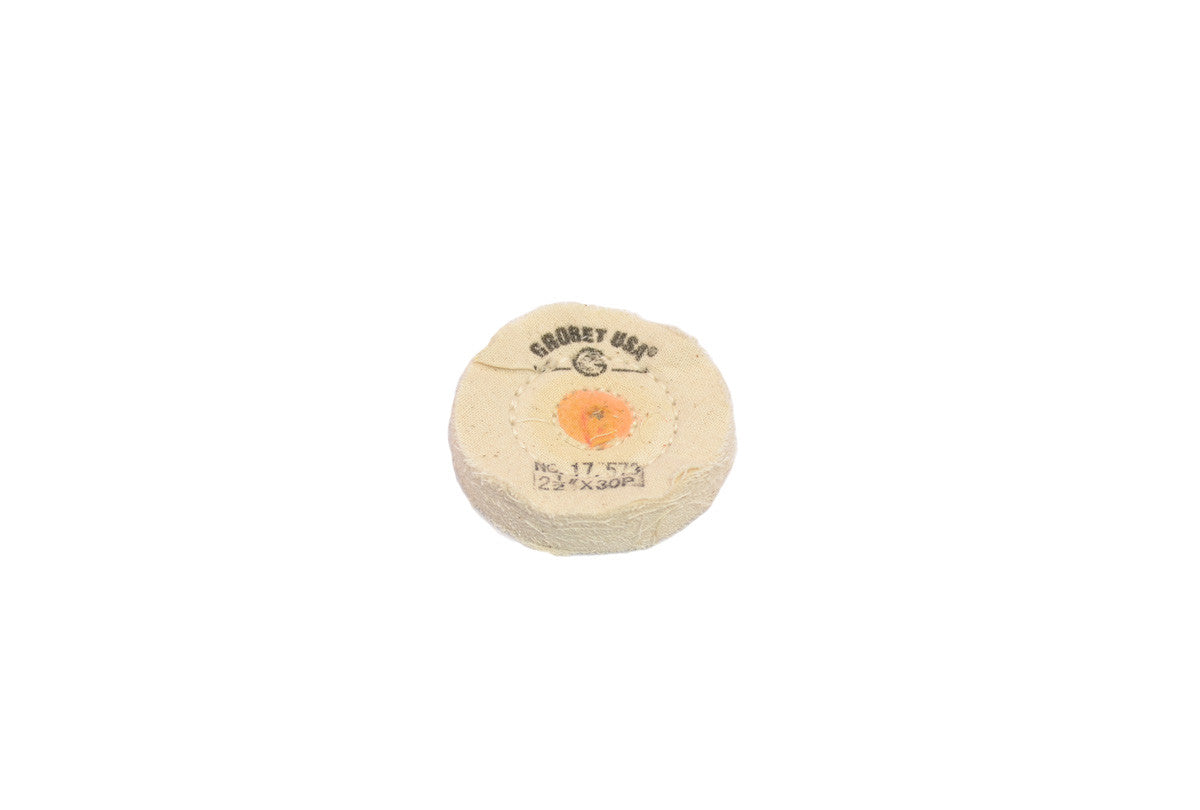 Grobet USA® 17.573 Regular Muslin Buff, 2-1/2″ X 30 Ply, EA