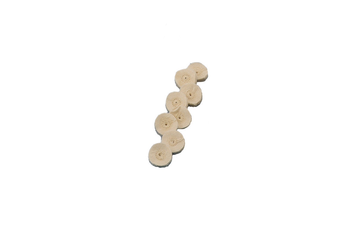 Grobet USA® 17.615 Miniature Finex Muslin Buff, 7/8″, 1 DZ