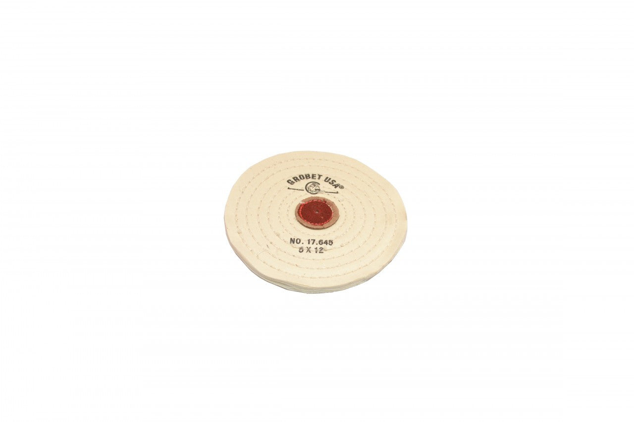Grobet USA® 17.646 Finex Muslin Buff, 6″ X 12 Ply, Knife Edge, EA
