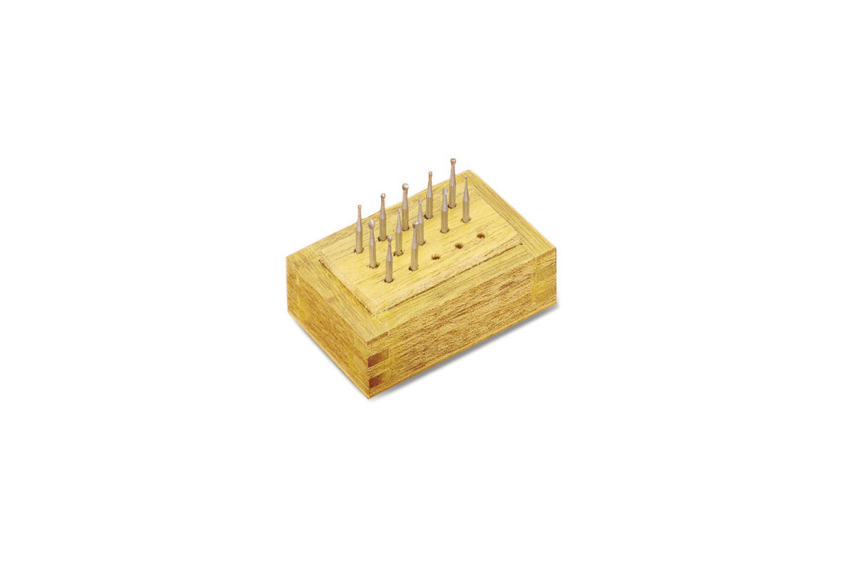 Grobet USA® 18.157 Busch Bur, Assorted Small, Set Of 12, EA