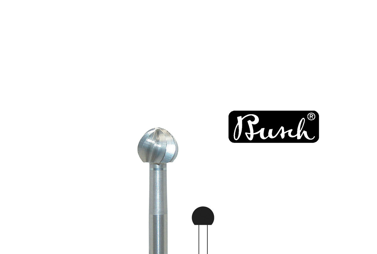 Grobet USA® 18.214 Busch Bur, Round, Fig. 1, Size 060, EA