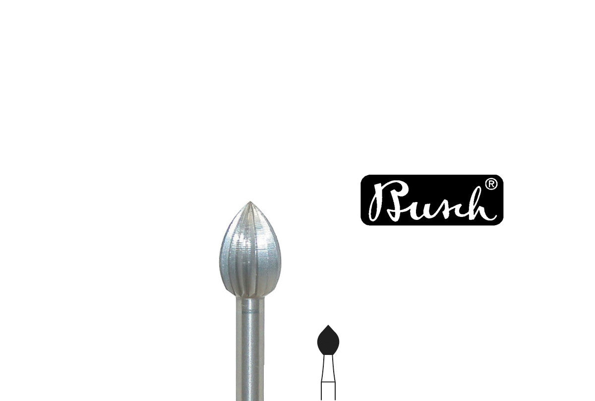 Grobet USA® 18.255 Busch Bur, Bud, Fig. 6, Size 037, EA