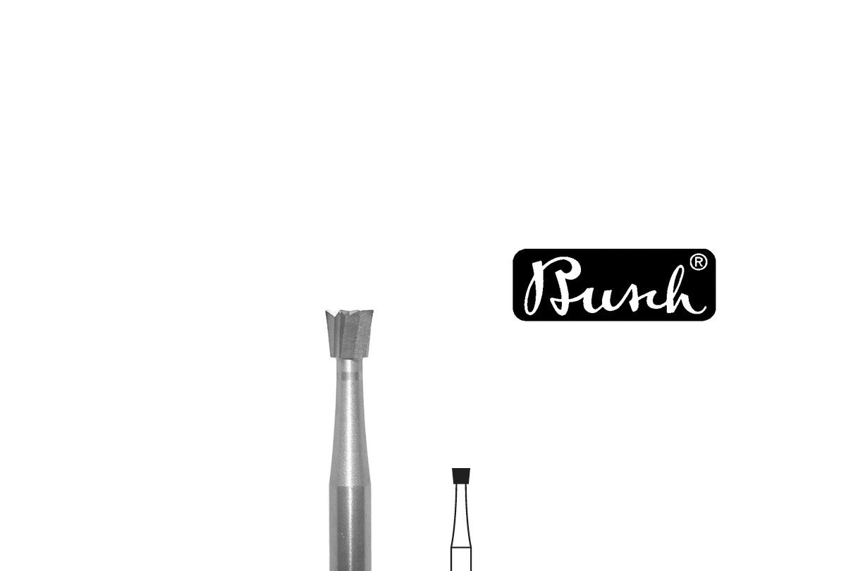 Grobet USA® 18.547 Busch Bur, Inverted Cone, Fig. 3, Size 021, EA