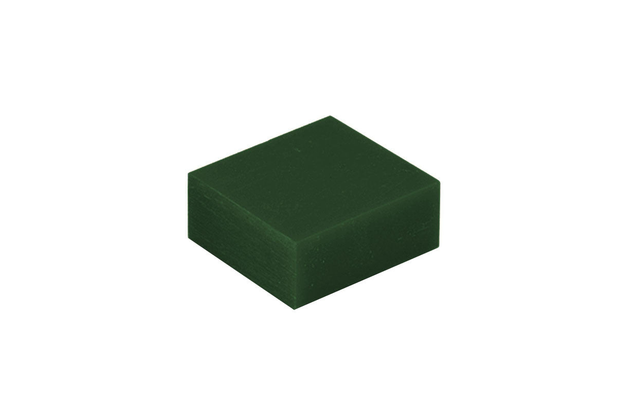 Grobet USA® 21.02755 Matt Carving Wax Bars, 1/2 Pound, Green, EA