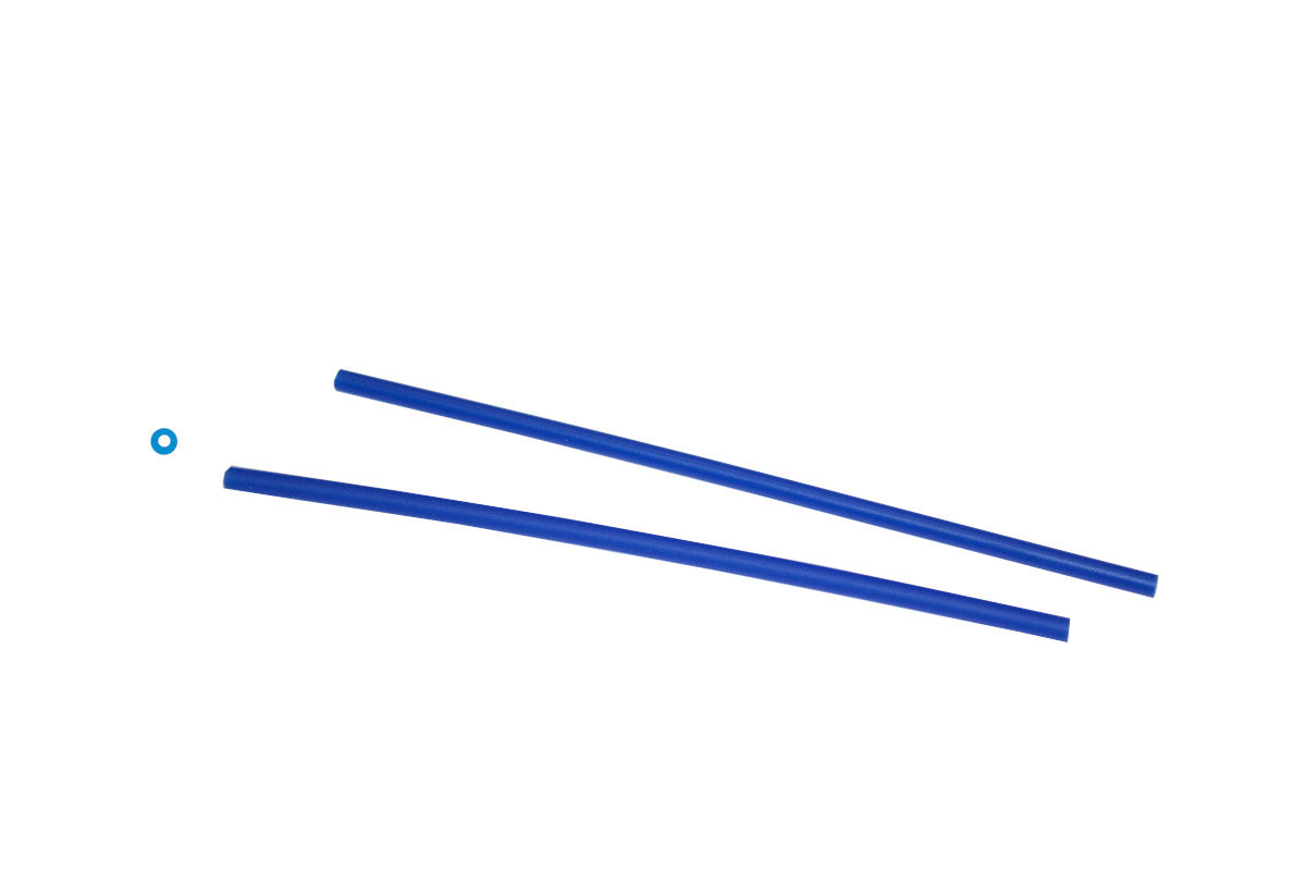 Grobet USA® 21.944 Cowdery Profile Wax, Hinge Tube,3 Mm, Blue, EA