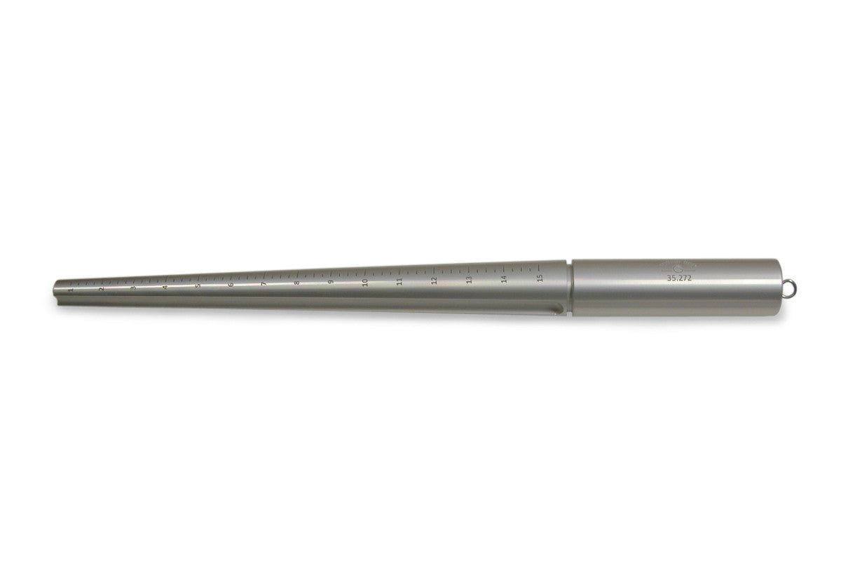 Grobet USA® 35.272 Aluminum Ring Stick With Groove, EA