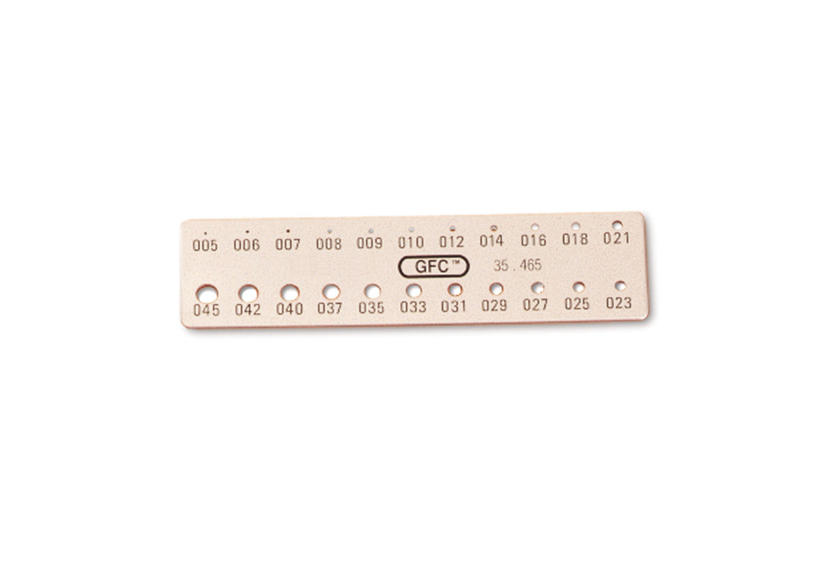 Grobet USA® 35.465 Bur Gauge, EA