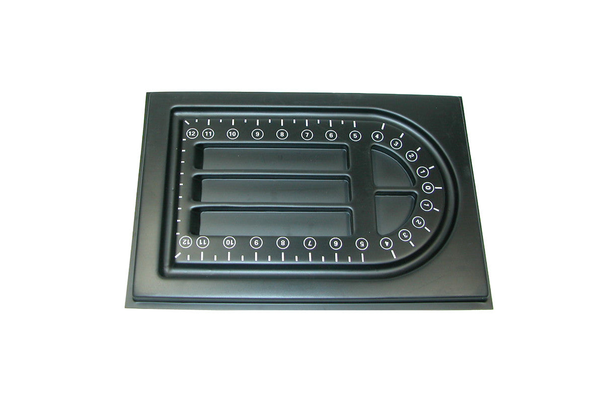 Grobet USA® 38.105 Plastic BEAd Stringing Board, EA