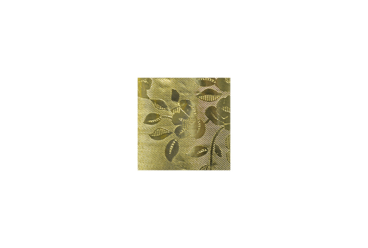 Grobet USA® 61.069 Foil Paper-Floral Gold, EA