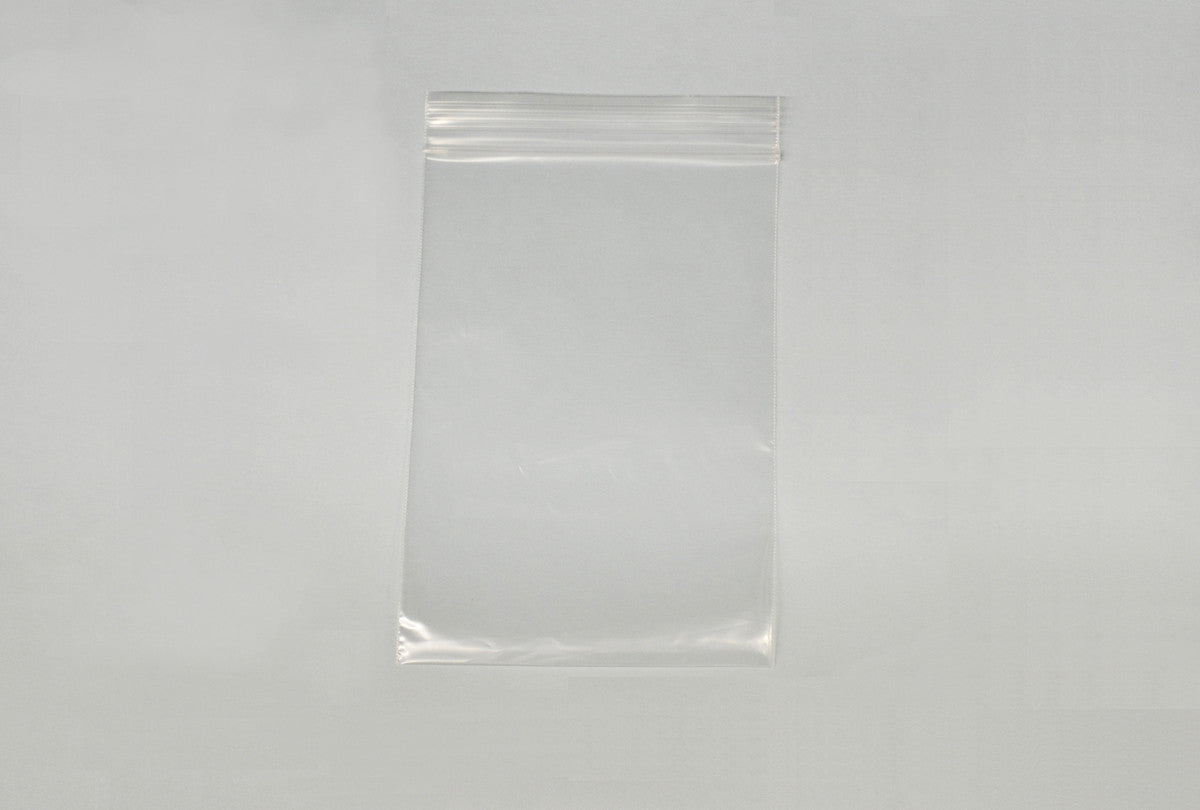 Grobet USA® 61.13401 Economy Plastic Bags With White Label Block, 4″ X 6″, Box Of 1000, EA