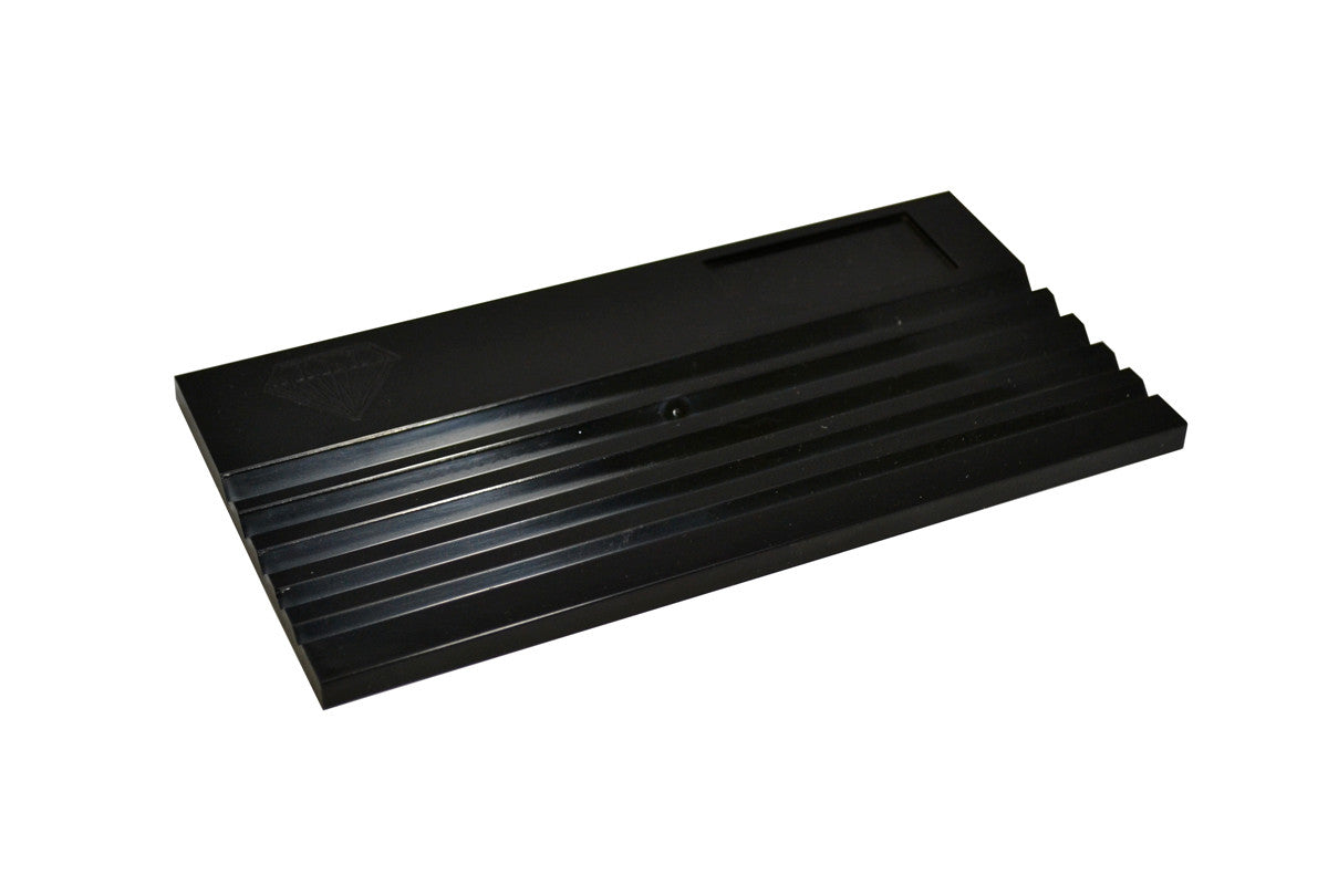 Grobet USA® 61.468 Grooved Sorting Tray, Black, EA