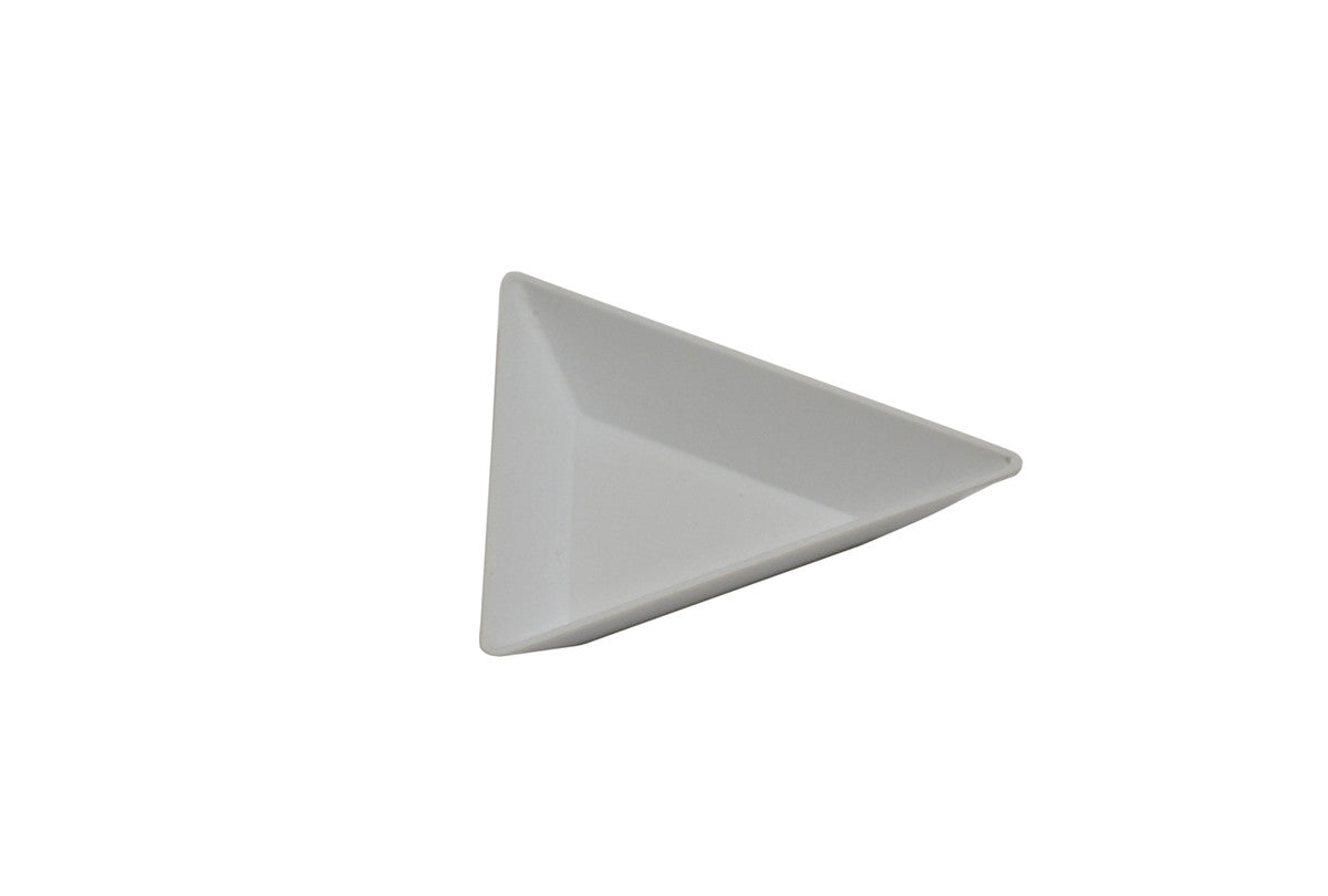 Grobet USA® 61.477 Triangle Sorting Tray, White, EA