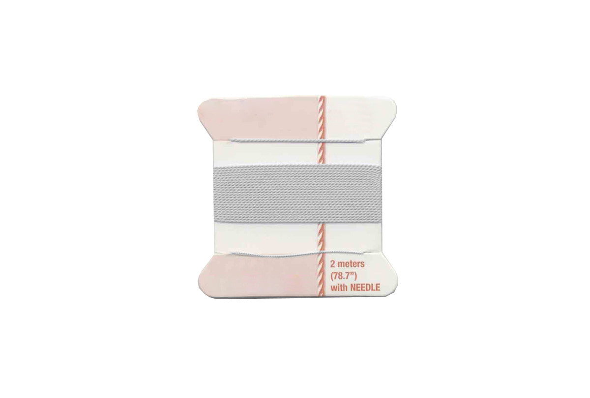 Grobet USA® 68.342 Nylon Card, Grey, Size 6, EA