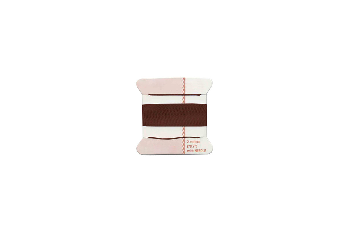 Grobet USA® 68.442 Nylon Card, Brown, Size 6, EA
