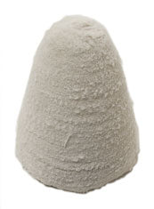 Foredom A-CBGT2 Cotton Buff, Goblet, 2, Taper