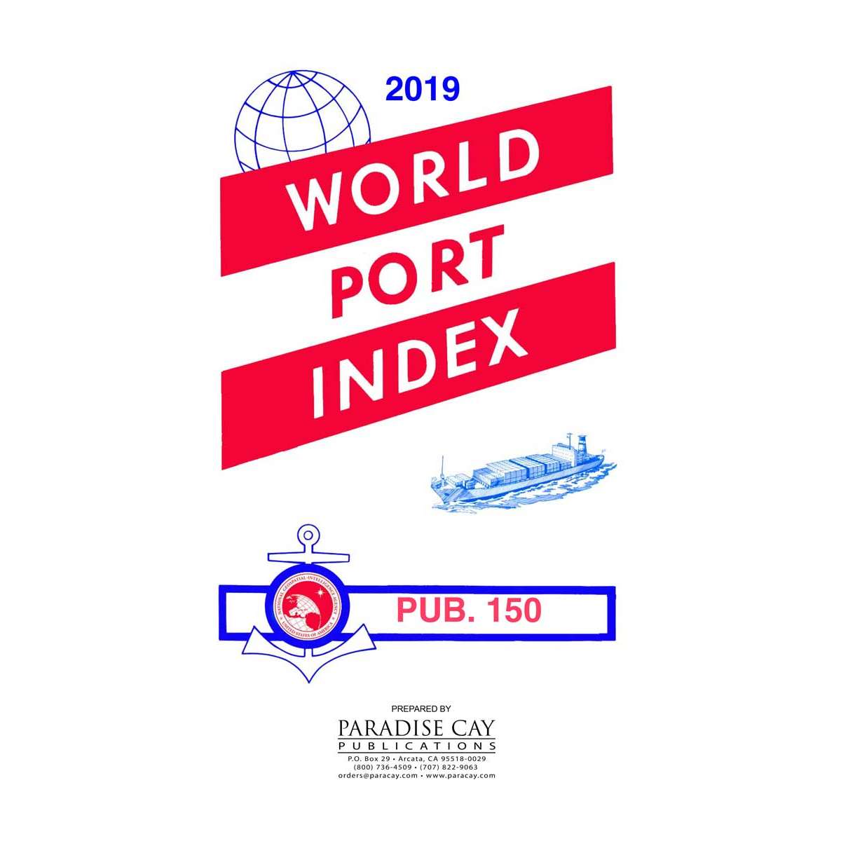 Paradise Clay IHP_PUB150 PUB. 150 World Port Index - Book