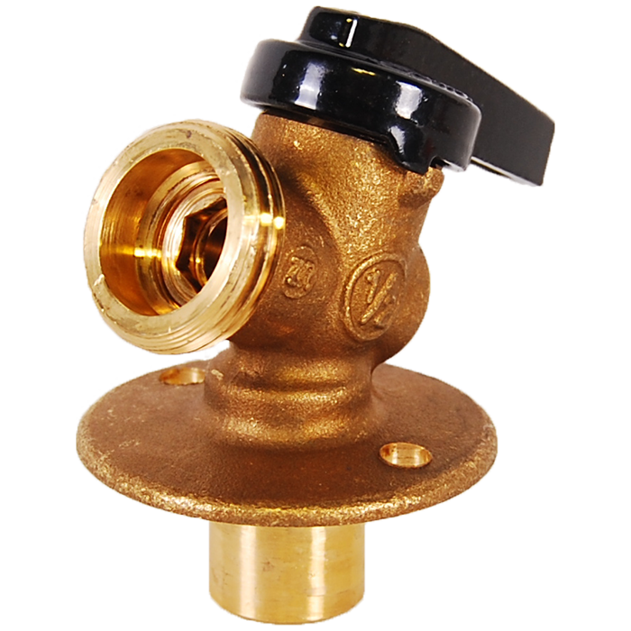 Legend Valves 107-585NL 3/4" No Lead Forged Brass 1/4-Turn Ball Valve Sillcock