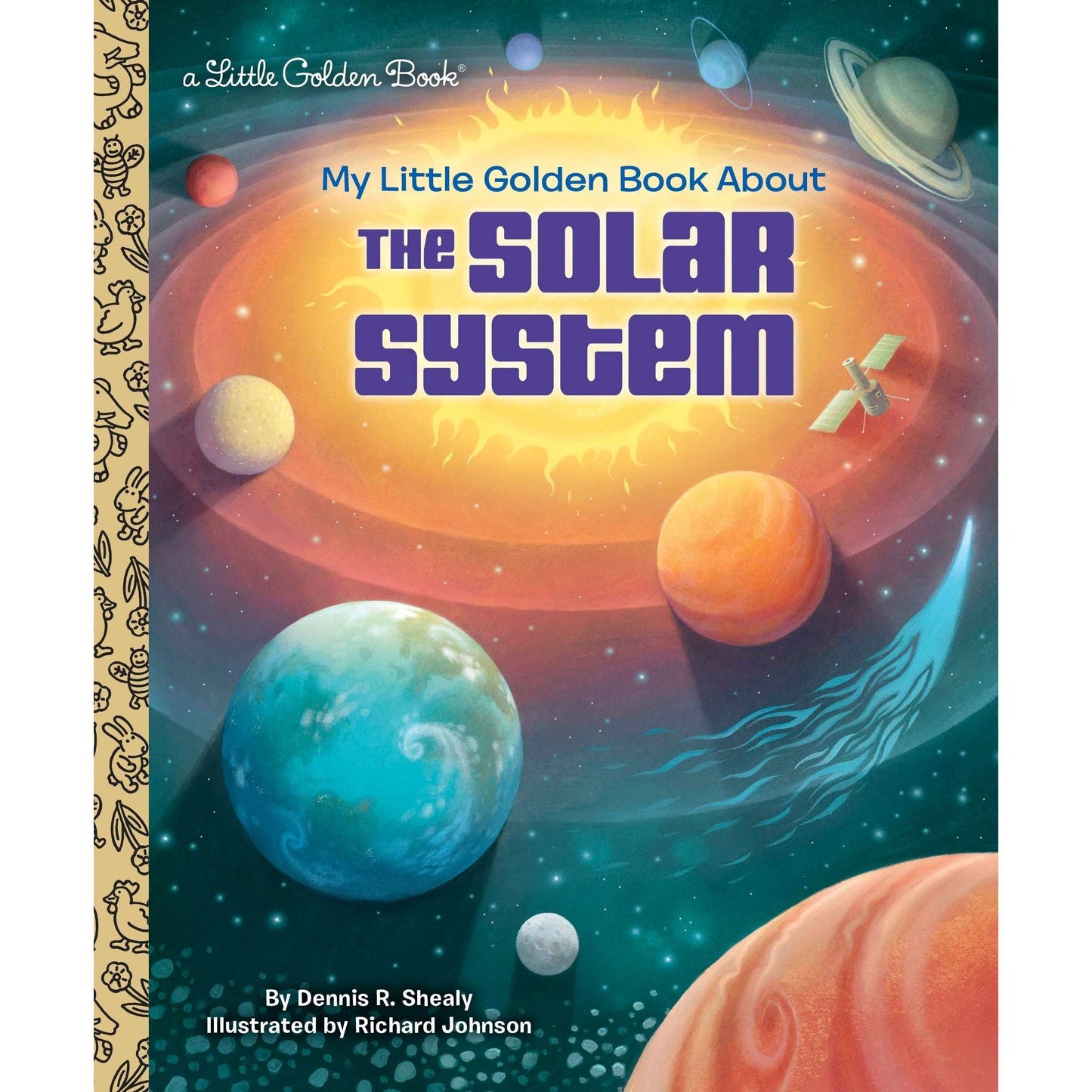 Paradise Clay RAN528 My Little Golden Book About the Solar System - Book