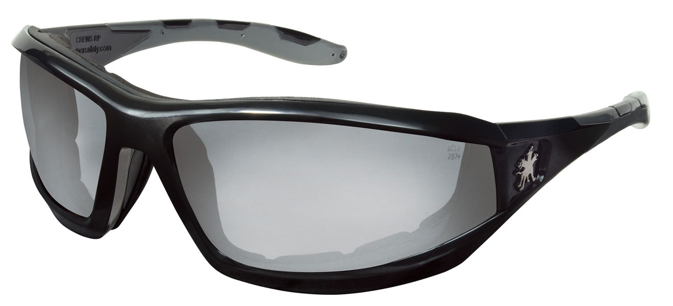 MCR Safety RP219AF Swagger® RP2 Series Black Safety Glasses Indoor / Outdoor Lenses AV-AF® Anti-Fog Coated Lenses Foam Lined (1 Pair)