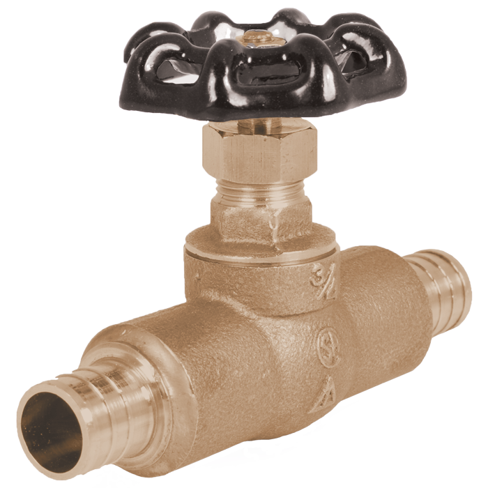 Legend Valves 107-111NL 3/4" No Lead Cast Brass Straight Stop Valve
