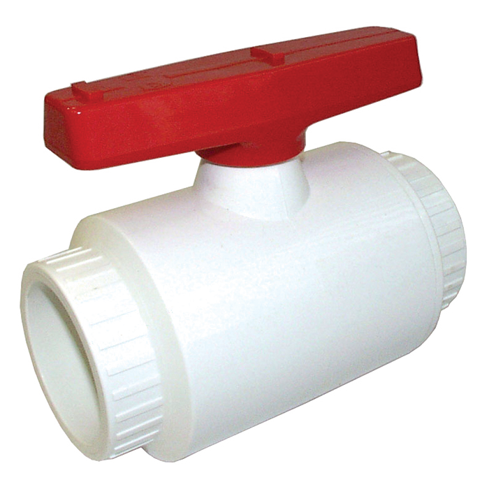 Legend Valves 201-419 4" PVC Two-Piece Ball Valve with E-Z Turn Tee Handle