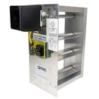 iO HVAC Controls D-Z1-2412-BM 24 X 12 Two-Position Zone One Damper Assembly - Bottom Mount