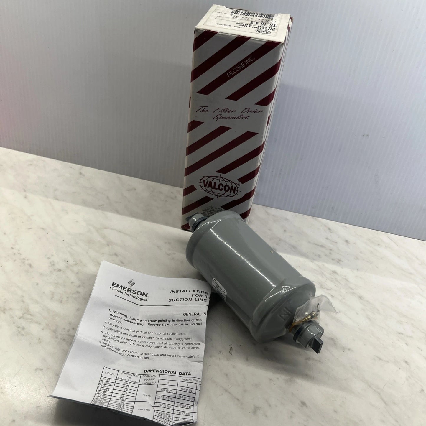 White Rodgers TS 164S TS Series Suction Line Drier