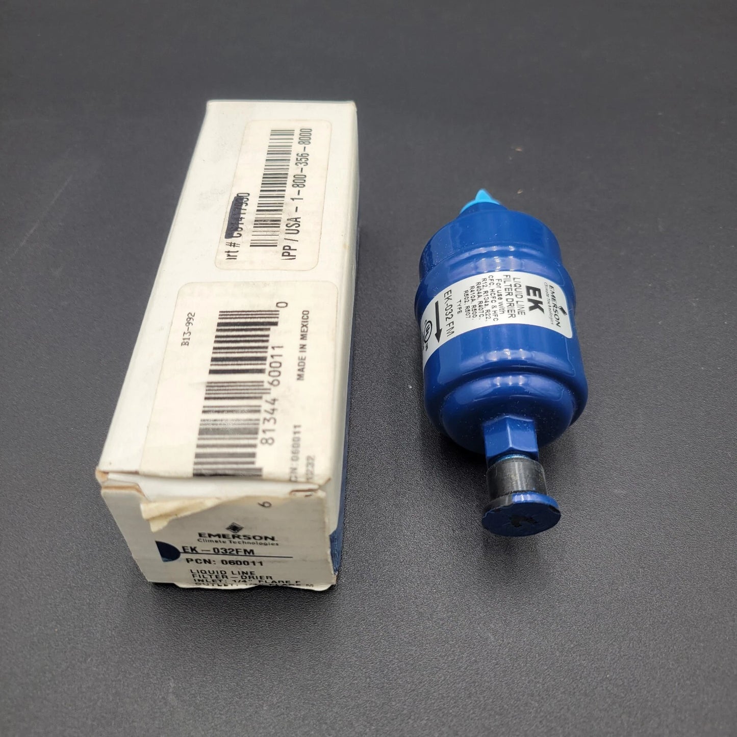 Emerson EK 032FM EK Liquid Line Filter Drier, Compacted Bead